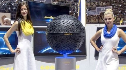 Goodyear представил сферические шины в Женеве