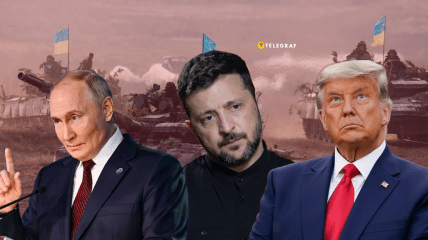 Владимир Путин, Дональд Трамп, Владимир Зеленский