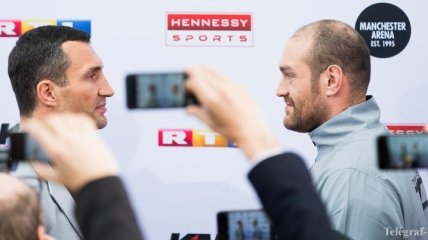 В команде Тайсона Фьюри анонсировали пресс-конференцию с Владимиром Кличко