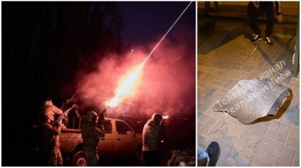 Уламки російських снарядів порозкидало по всій українській столиці