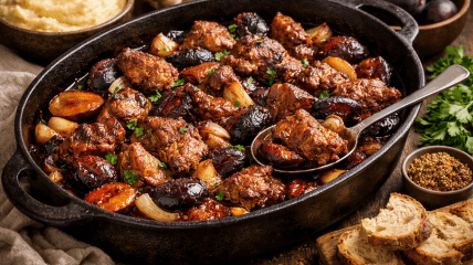 Мясо со сливами