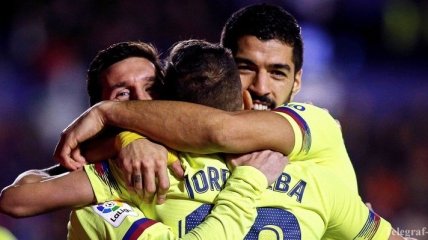 Барселона разгромила Леванте 5:0 (Видео голов)