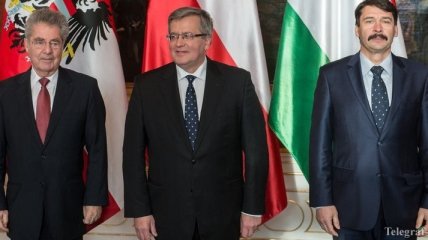 Президент Польши: Сплоченность стран "Вышеградской группы" растет