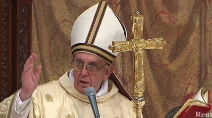 Папа Римский Франциск обратился к верующим