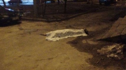 В Харькове на улице пол дня пролежало тело мужчины: забирать никто не спешит (видео)