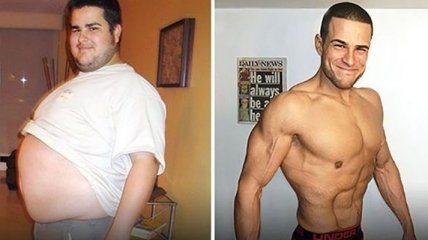 Они смогли: люди, превратившие свой жир в спортивное тело (Фото)