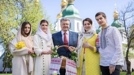 Пасха 2017: поздравление Президента Украины