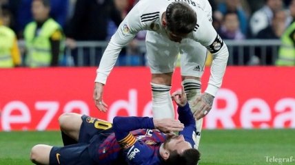 Борьба Месси и Рамоса - в обзоре матча Реал - Барселона (Видео)
