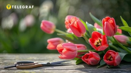 Неправильний догляд може вбити тюльпани (зображення створено за допомогою ШІ)