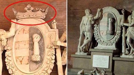 Туристы при попытке сделать селфи разбили старинную статую Геркулеса
