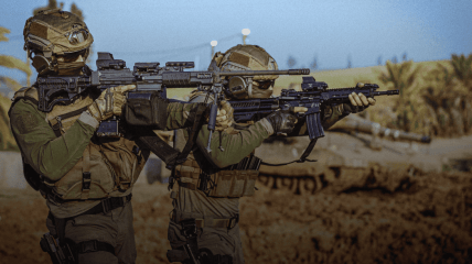 Система совместима с разными винтовками