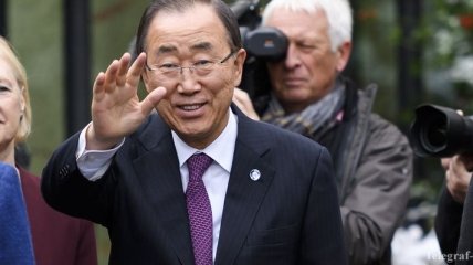 Пан Ги Мун рассчитывает на сотрудничество ООН с аппаратом Трампа