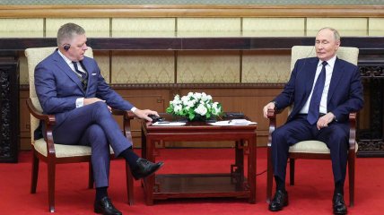 Роберт Фіцо та Володимир Путін