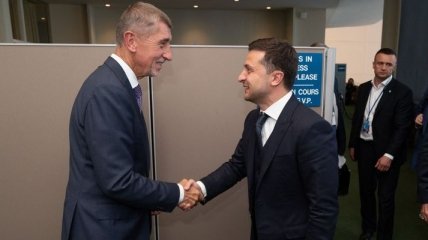 Зеленский на встрече с Бабишем пригласил бизнес Чехии активно заходить в Украину