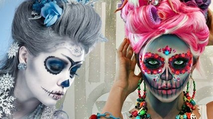 Мода 2019: ужасно красивые идеи макияжа на Хэллоуин (Фото)