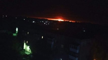 На Черниговщине горят склады: проводится эвакуация людей
