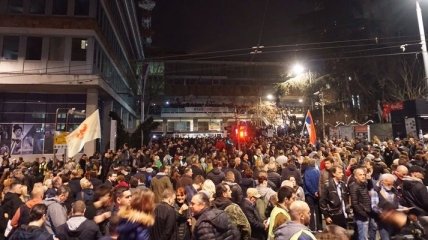 В Сербии продолжаются антиправительственные протесты