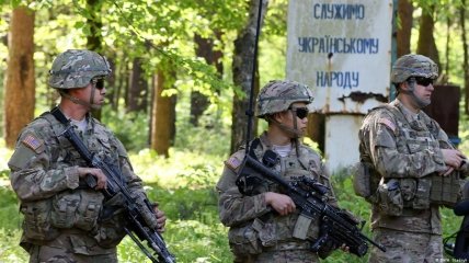 Американские военные в Украине