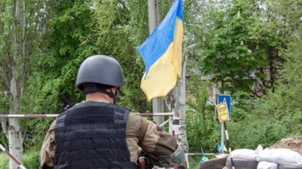 Блокпост № 1 близ Славянска контролируют ВС Украины
