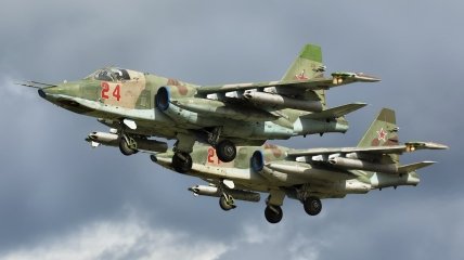 Два російські Су-25 були підбиті в повітрі українськими воїнами