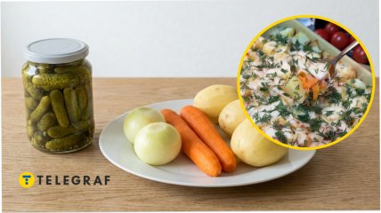 Запеченный картофель с корнишонами