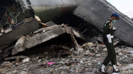 Количество жертв в результате крушения самолета в Индонезии возросло