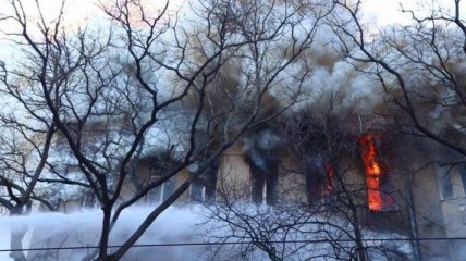 Пожар в Одесском колледже: пропавших людей все еще ищут 