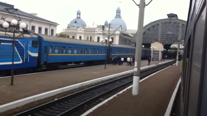 Поезд отправился из Львова