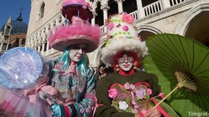 В Италии открылся традиционный Венецианский карнавал