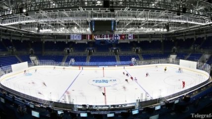 Олимпиада в Сочи. Хоккейный матч Россия - Норвегия 