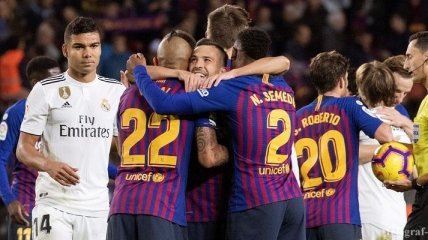 Подвиг Суареса и слезы Рамоса: яркие кадры матча Барселона - Реал (Фото)