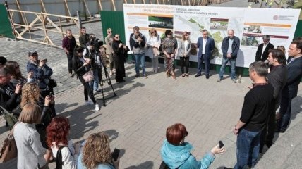 В Киеве приостановили строительство Мемориала Героям Небесной Сотни (Видео)
