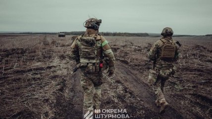 Воины 3-й ОШБ оттесняют врага в Донецкой области