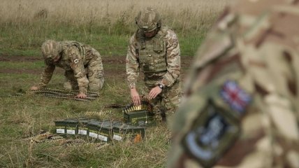 ЗСУ та англійські солдати проходять спільні тренування