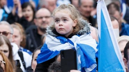 Протесты в Шотландии: Джонсон говорит, что не допустит еще одного референдума
