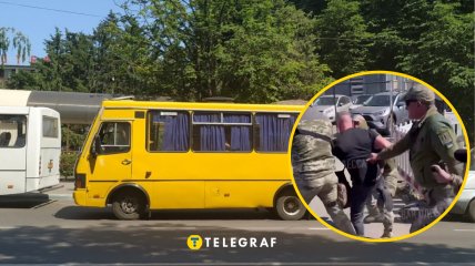 Инцидент с людьми в военной форме в Одессе