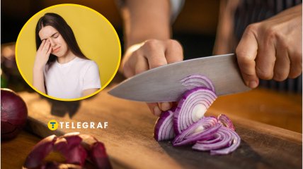 Нарізання цибулі без сліз