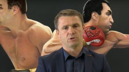 Кличко - Джошуа: Ребров поучаствовал в акции в поддержку Владимира (Видео)