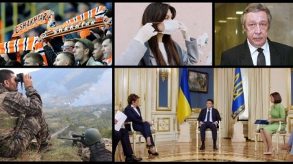 Итоги 22 октября: интервью Зеленского, антирекорды COVID-19 в Украине и успех Азербайджана в Карабахе