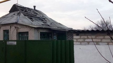 В Авдеевке под огнем боевиков оказались частные дома