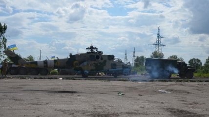 Украинские военные вернули в строй вертолет Ми-24 