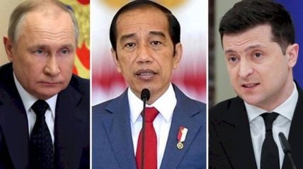 Президент Індонезії Джоко Відодо заявив, що передав послання Володимира Зеленського володимиру путіну