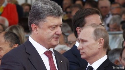 Порошенко призвал Путина принять конкретные меры 