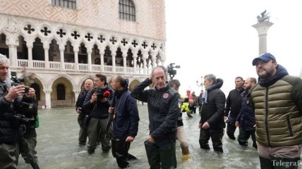 Венецию из-за потопа закрыли для круизных лайнеров