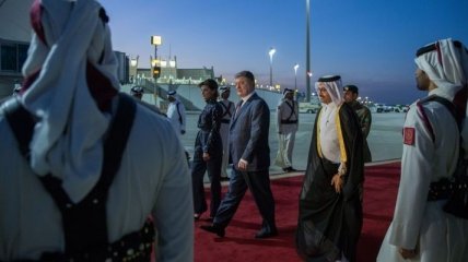Порошенко прибыл в Катар: программа визита