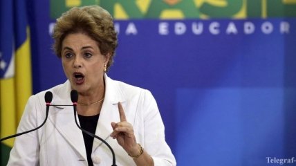 Президент Бразилии заявила о "заговоре" против себя