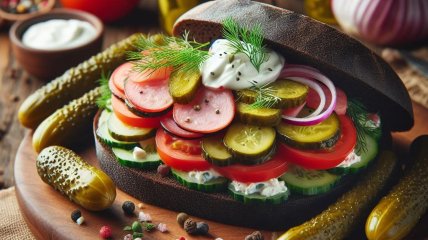 Есть множество слов, которыми можно назвать украинский бутерброд