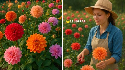 Есть несколько советов, которые помогут сделать клумбу с георгинами пышной и красивой