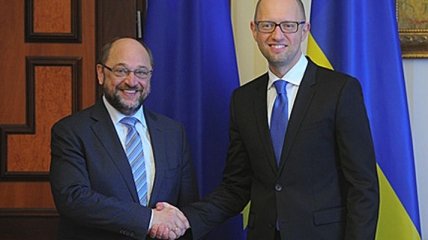 Яценюк встретился с президентом Европарламента