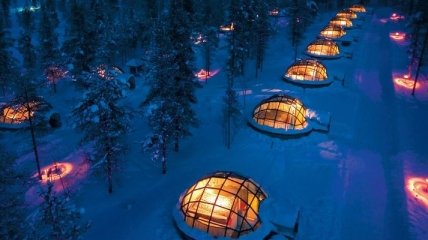 Необычный отель в Финляндии, в котором хочется встретить Новый год (Фото) 